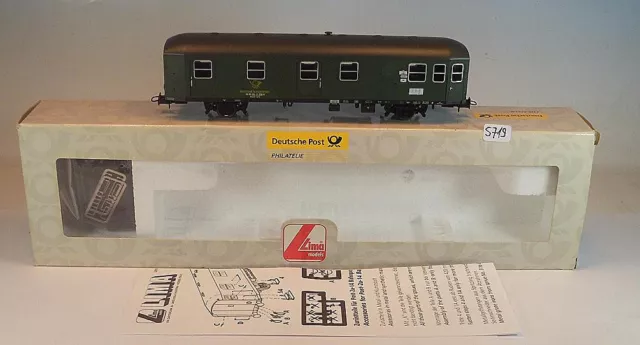 Lima Spur H0 1/87 Nr. 22381 Postwagen 2-achsig der DBP KKK NEM OVP #5719