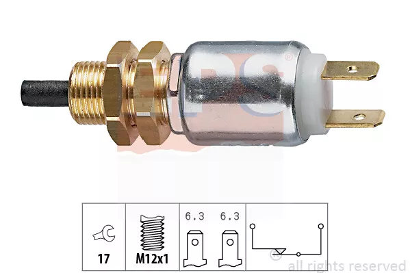 1.810.014 EPS Switch, clutch control (cruise control) for BMW,MERCEDES-BENZ,VOLV