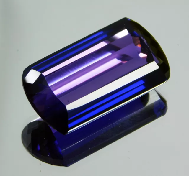 Top Quality, 16.40 Ct Natural Purple Taaffeite Cushion Certified Loose Gemstone