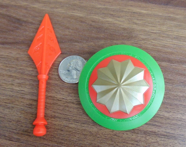 MOTU Masterverse 7" Figure Sun-Man SHIELD + SPEAR Custom Fodder Accessories Lot