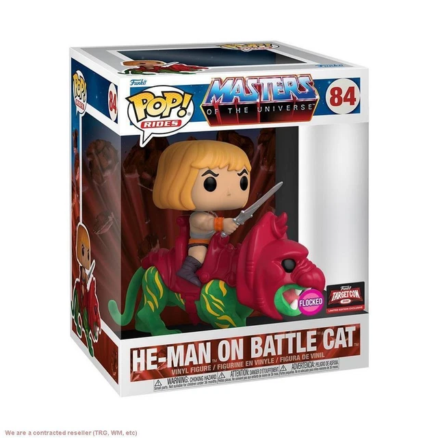 Funko POP! Ride: Dlx Master's of the Universe-He-Man on Battle Cat *SEE DETAILS*