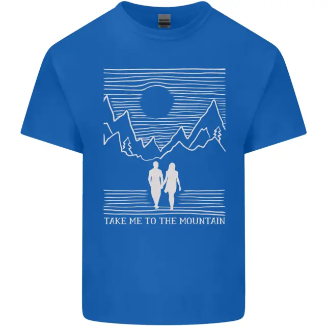 T-shirt top Take Me to the Mountains trekking escursionismo da uomo cotone 3