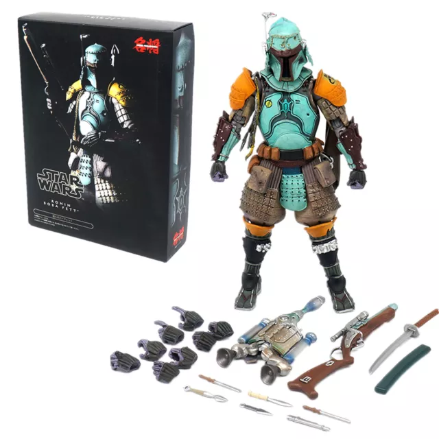 Star Wars Action Figures 7'' Ronin Samurai Boba Fett PVC Model Collection Toys