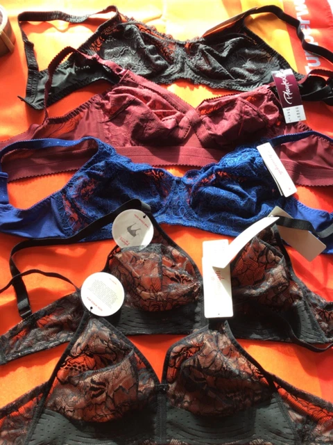 Lot De 5 Soutiens-Gorge Allaitement Sans Couture - Nylon/Élasthanne - Fermoirs à Une Main - Coussinets Amovibles