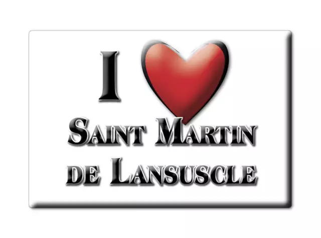 Saint Martin De Lansuscle, Lozère, Occitanie - Magnet