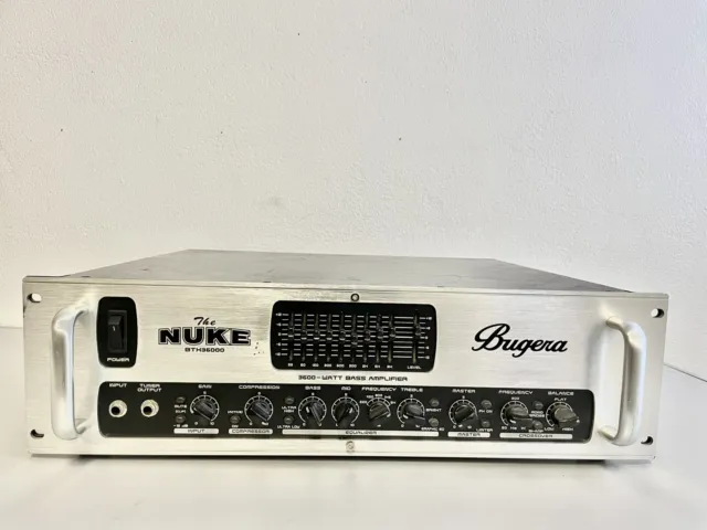 Bugera Ultrabass The Nuke BTX36000 Bass Verstärker Amplifier 9-Band-EQ Bi-Amp