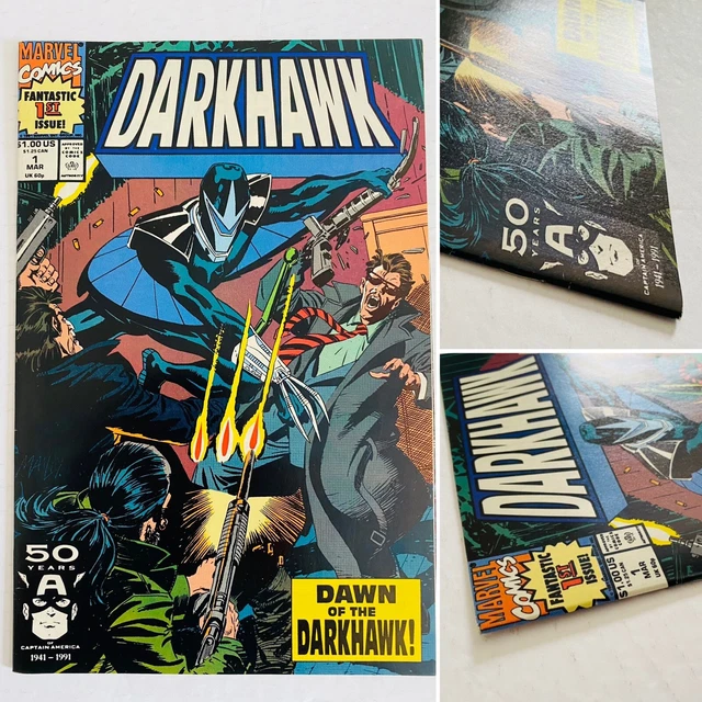 DARKHAWK #1 Marvel, 1991 1st Print - The most sought after book of our time :)