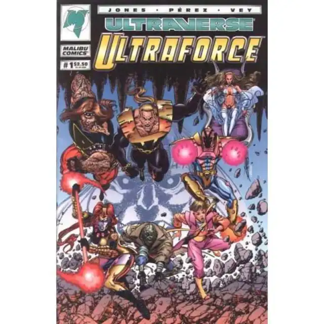 Ultraforce #1 Malibu Comics With Prime Trading Card August Aug 1994 (NM)