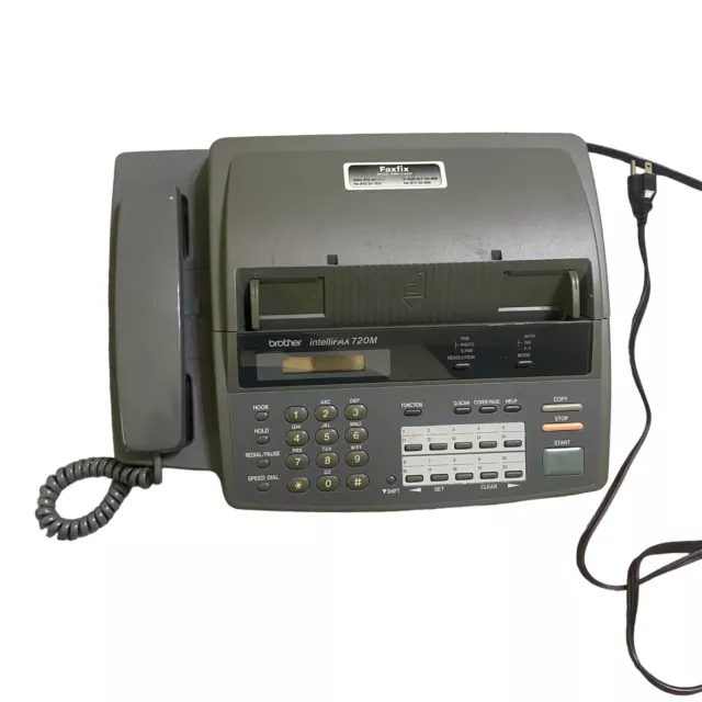 Vintage Brother Intellifax 720m Fax Machine