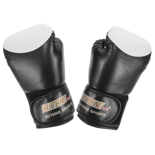 1 Pair of Kickboxing Gloves Training Boxing Gloves Training Used Gloves PU