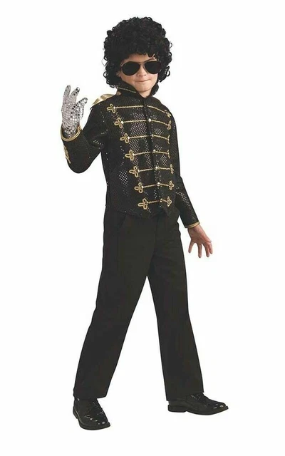 Vestito carnevale on sale michael jackson bambino