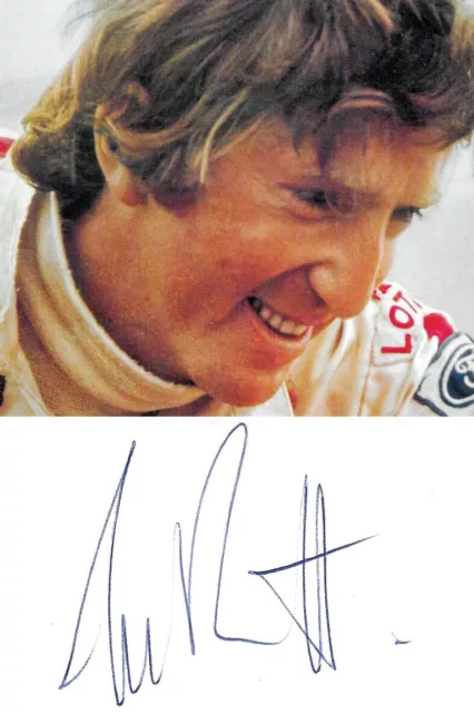 Rennfahrer Jochen Rindt (1942-1970) @@ Repro-Autogramm @@ Foto @@