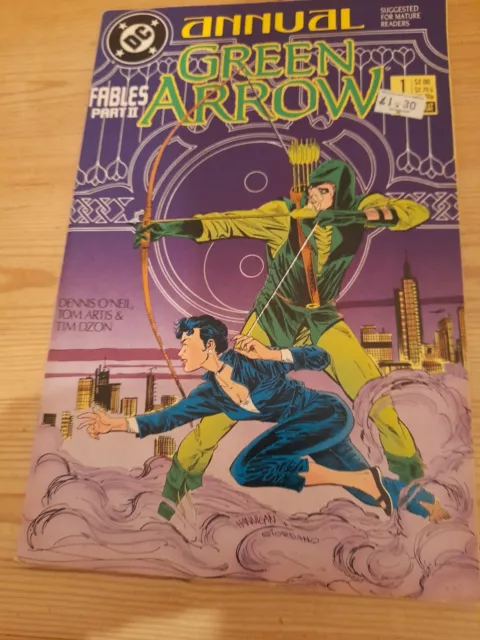Green arrow annual 1.Fables 1988