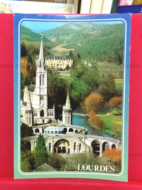 Cpa N°951, Lourdes, La Basilique Vue Du Château Fort, Hautes Pyrénnées