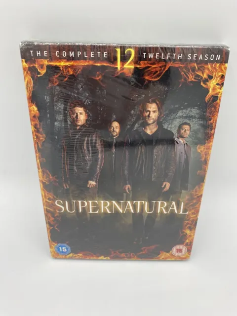 SUPERNATURAL: SEASON 12 DVD Jared Padalecki Jensen Ackles NEW