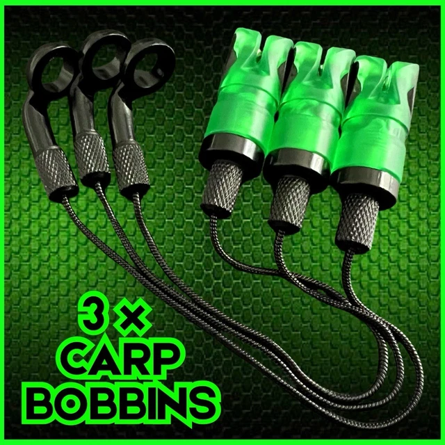 Bobines Solar Power-Glow Green X 3 – Avec Poids Drop Back – Pêche Carpiste – Occasion