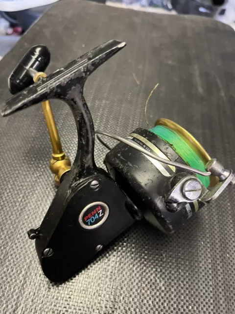 PENN 704 CUSTOM Vintage Spinning Reel Restored With A Powder Coated Finish  NICE! $65.00 - PicClick