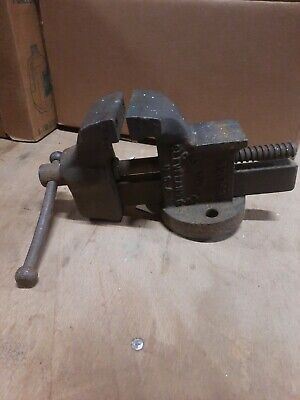 Vintage Columbian Bench Vise 3” Jaw No.143 Col. Hdw. Co. Cleveland O. U.S.A.