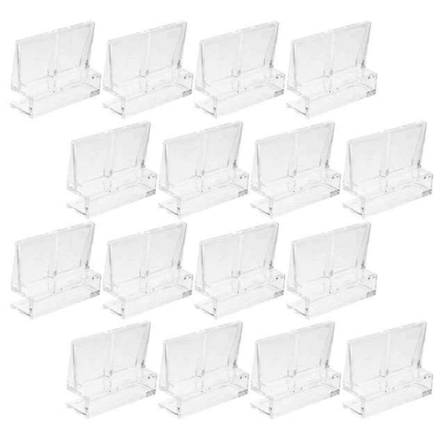 16 Pcs Aquarium Cover Bracket Fish Tank Lid Clip Support Frame Accessories