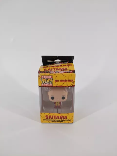 Funko Pocket Pop One Punch Man Saitama Keychain