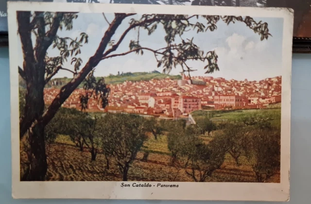 Cartolina San Cataldo - Panorama Fg/ Vg