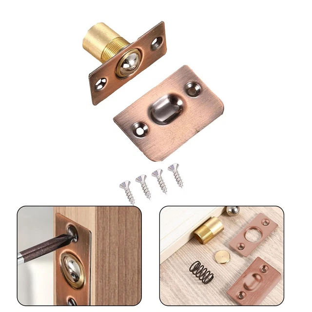 Serrure De Porte Cylindrique Townsteel CRX-K-81-630 - Acier Inoxydable Satiné, Grade 1, Résistante à La Ligature