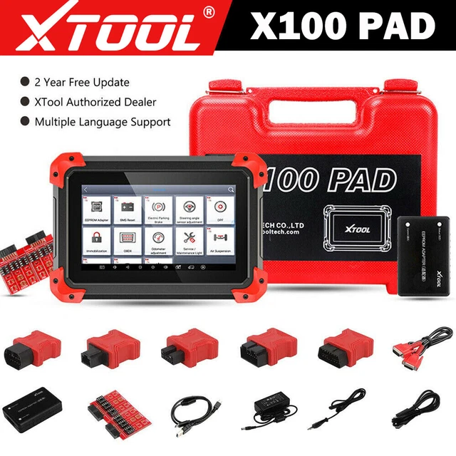 XTOOL X100 PAD Car IMMO Key Pro grammer OBD2 ABS SRS VIN Code