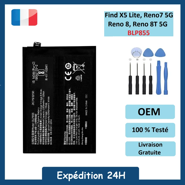 Écran LCD + Vitre Tactile Pour Oppo Reno Séries 2 à 8 5G - Neuf, Remplacement
