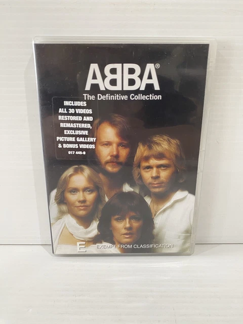 ABBA THE DEFINITIVE Collection DVD All Regions PAL Music Videos Bonus ...