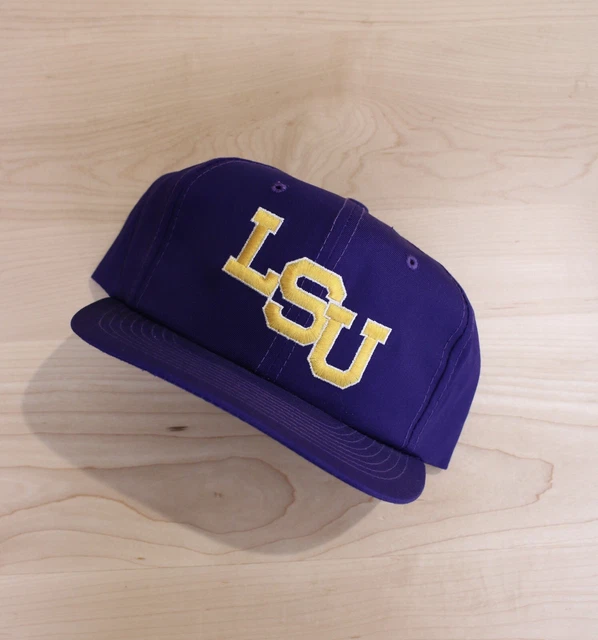 Vintage LSU Tigers Sports Specialties Plain Logo Snapback College Hat