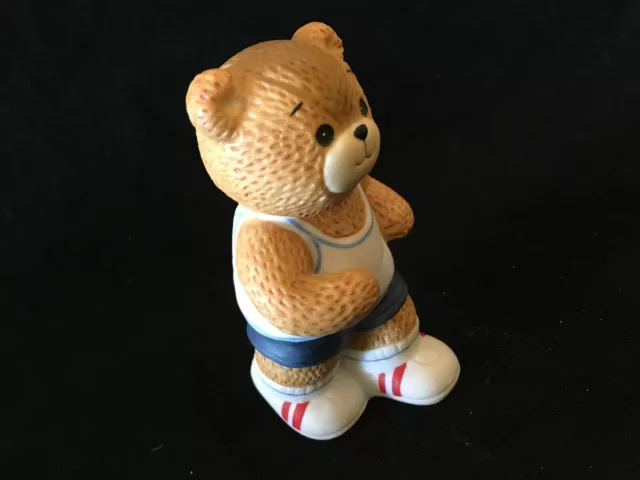 Lucy & Me Boy Jogger Runner Bear Lucy Rigg ENESCO 1984 3