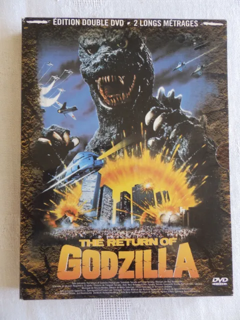 The return of Godzilla - Godzilla vs SpaceGodzilla- Ed double DVD - Devenu rare