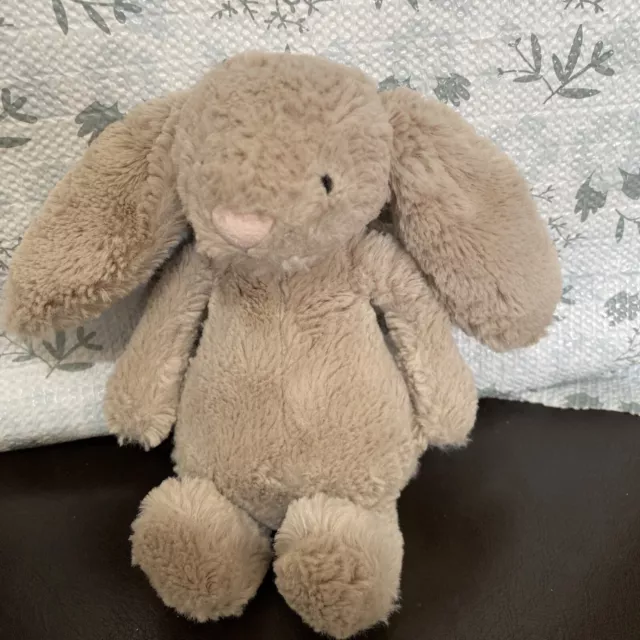 JELLYCAT SMALL BASHFUL Beige Bunny Rabbit plush Soft Toy 8in £8.50 ...