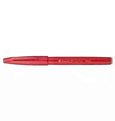 PentelArts Faserschreiber Brush Sign Pen, rot