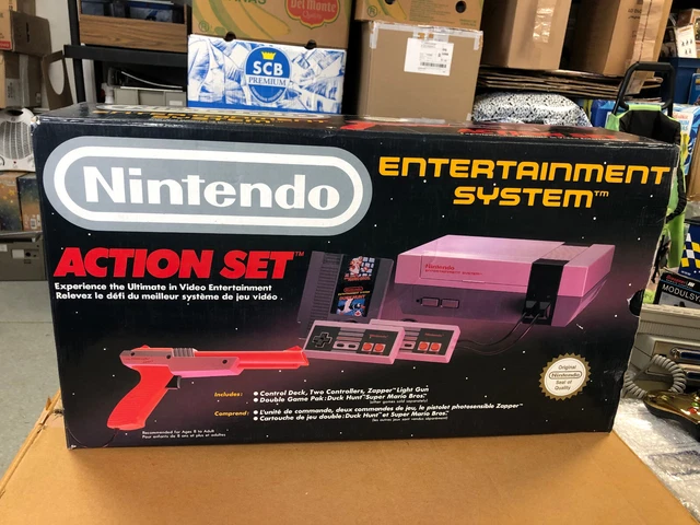Console Nintendo Nes Action Set - Complet