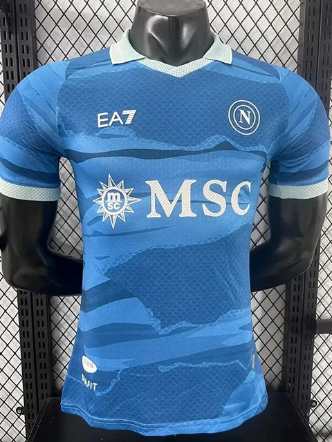 Maglia Tifoso Napoli Personalizzata - Cotone, Girocollo - Prodotto Ufficiale
