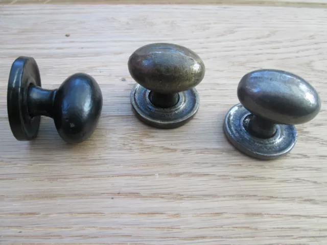 Cast Iron Oval Kitchen Cabinet Chest Drawer Cupboard Pull Handle Knob