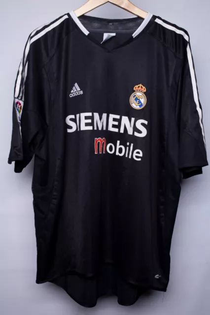 Real Madrid Away 2004/05 Original Football Shirt Jersey Adidas Size Xl