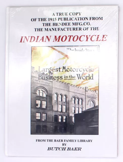 Indian Motorcycle Book By Butch Baer Part Number - 51900