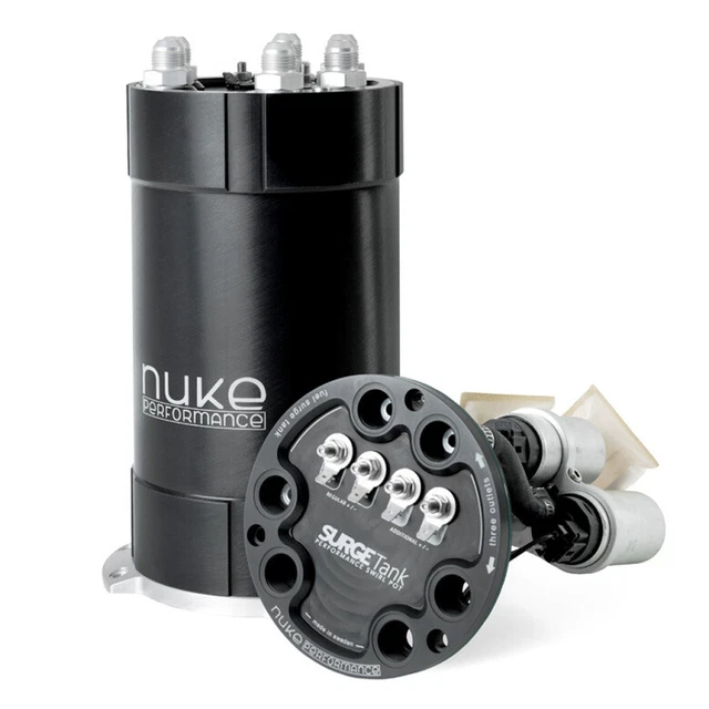 Nuke Performance 3L pentola vorticosa / serbatoio sovralimentazione carburante (per 1-3 pompe carburante interne)