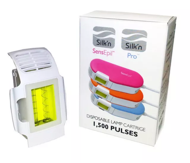 Silkn SensEpil / Silk'n PRO 1500 pulses refill lamp Cartridge for Hair Removal 2