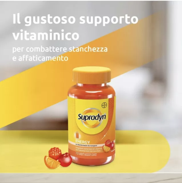 Integratore Multivitaminico Alimentare Con Vitamine A,B,CD e Coenzima Q10 2