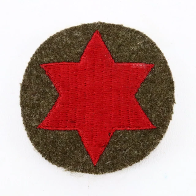 Pre WWII US Army 6th Infantry Patch Variation #21 B