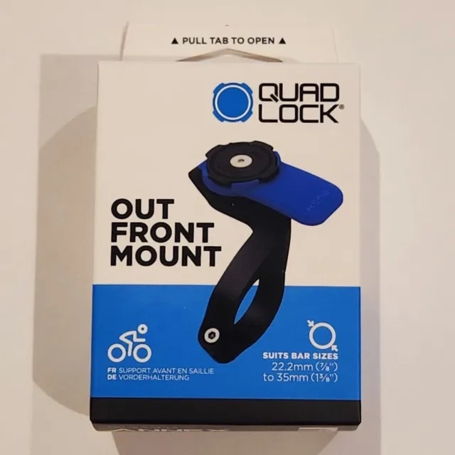 QUAD LOCK Out Front Mount (mountain bike/bicycle) NEW IN BOX (FREE SHIPPING!)