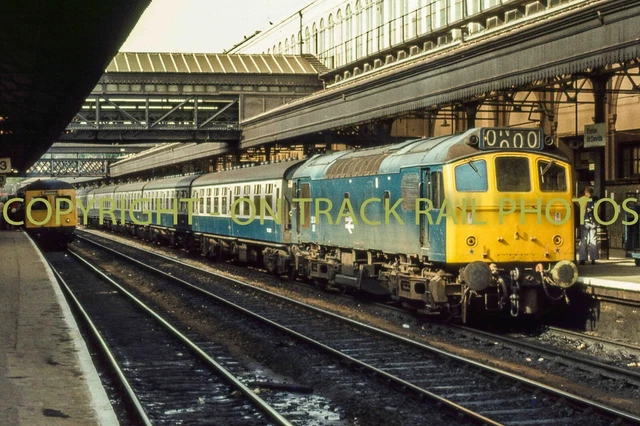 UK RAILWAY PHOTOGRAPH Of Class 25 25248. Rm25-212 £1.70 - PicClick UK