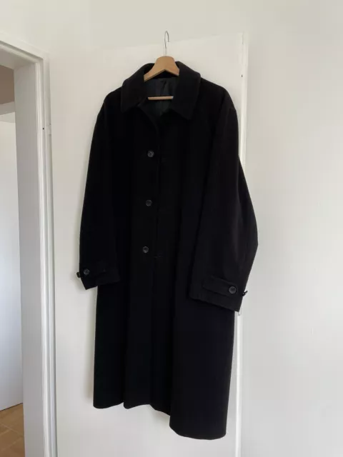 RARE FROM JAPAN 90s KENZO HOMME Wool & Cashmere Coat Black