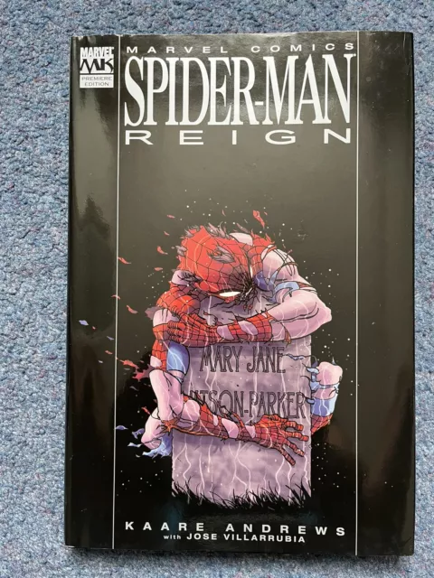 Marvel Knights Spiderman: Reign Hardcover SELTEN 1. Druck