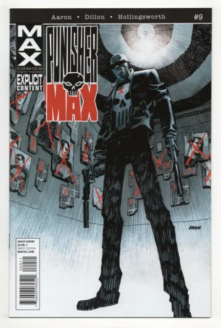 Punisher Max #9 2010 NM First Print Jason Aaron Steve Dillon