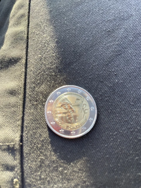 Pièce De 2 Euros Rare (Jacques Chirac 2022)