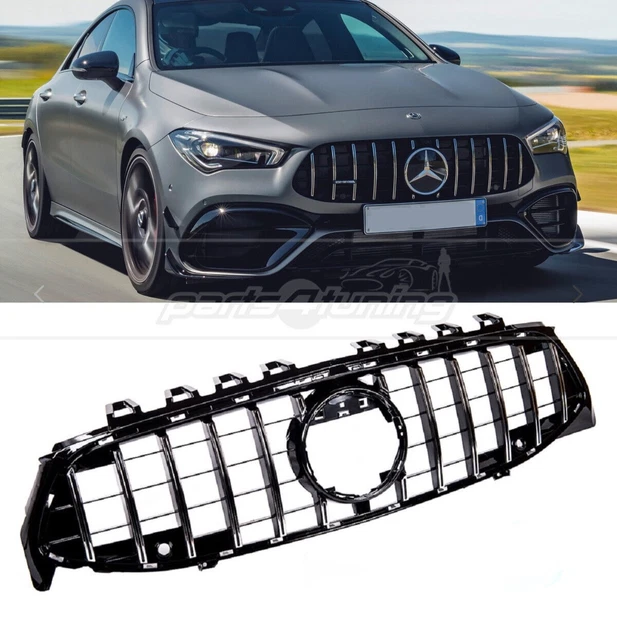 Mercedes Cla W118 C118 19-Front Grille Chrome Gt Panamericana